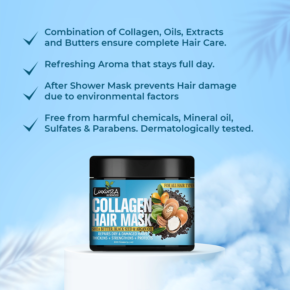 Luxura Sciences Collagen Hair Mask - Distacart