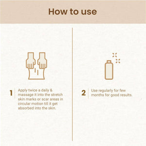 Mother Sparsh Stretch Mark Massage Oil
