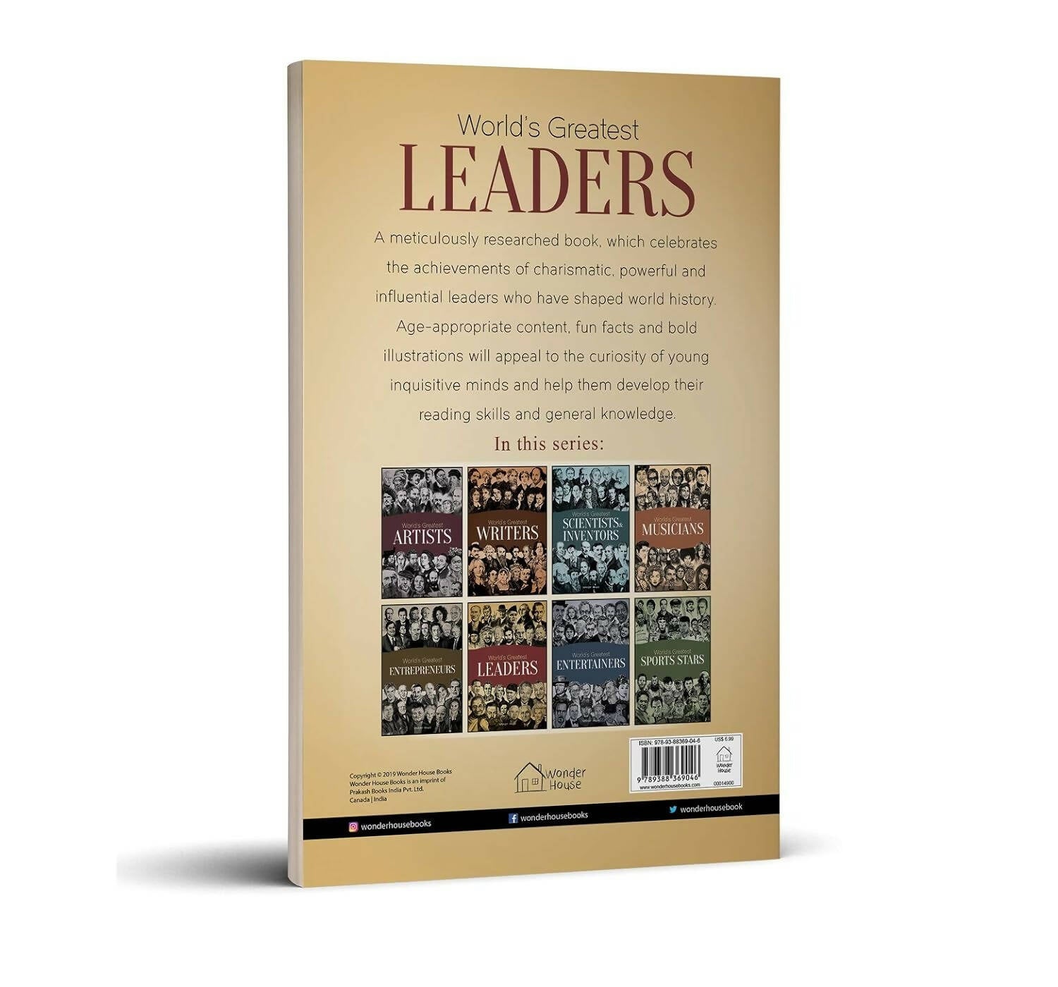 World's Greatest Leaders: Biographies of Inspirational Personalities For Kids by Wonder House Books - Distacart