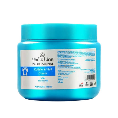 Vedic Line Cuticle & Nail Cream with Tea Tree Oil - Distacart