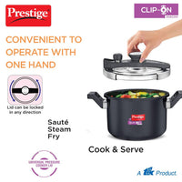 Thumbnail for Prestige Svachh Clip-on Hard Anodised Pressure cooker