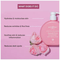 Thumbnail for Dot & Key Hydrating Hyaluronic Damask Rose & Lavender Body Serum Lotion - Distacart