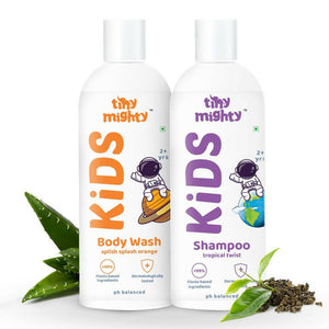 Tiny Mighty Kids Body Wash & Shampoo Combo - Distacart