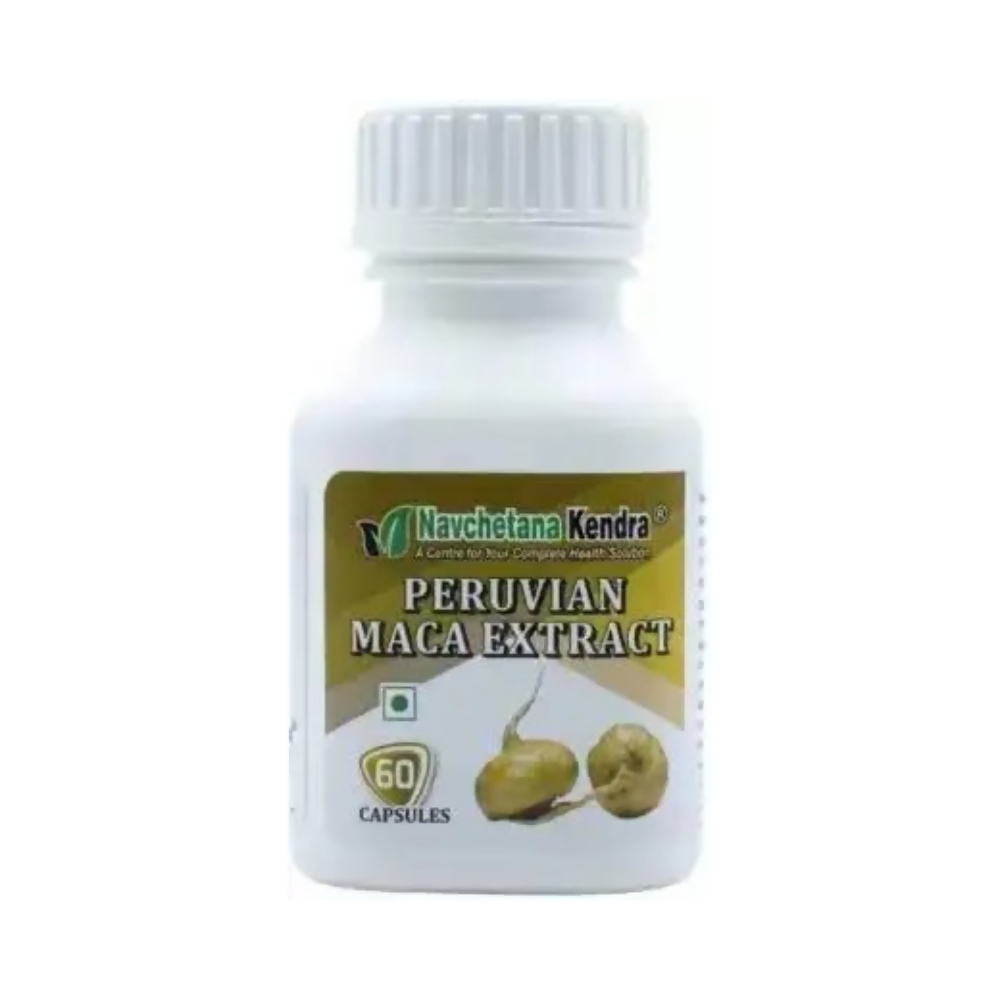 Navchetana Kendra Peruvian Maca Extract Capsules - Distacart