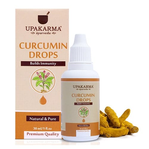 Upakarma Ayurveda Natural and Pure Curcumin Drops