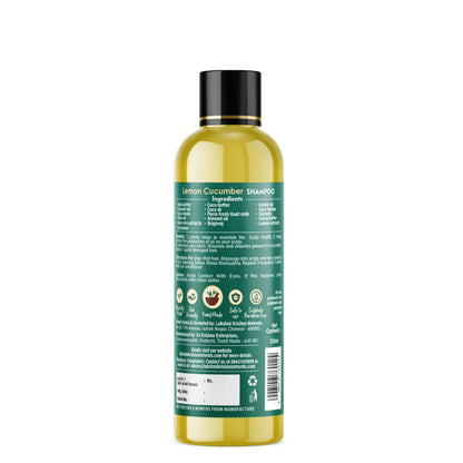 Lakshmi Krishna Naturals Lemon Cucumber Shampoo - Distacart