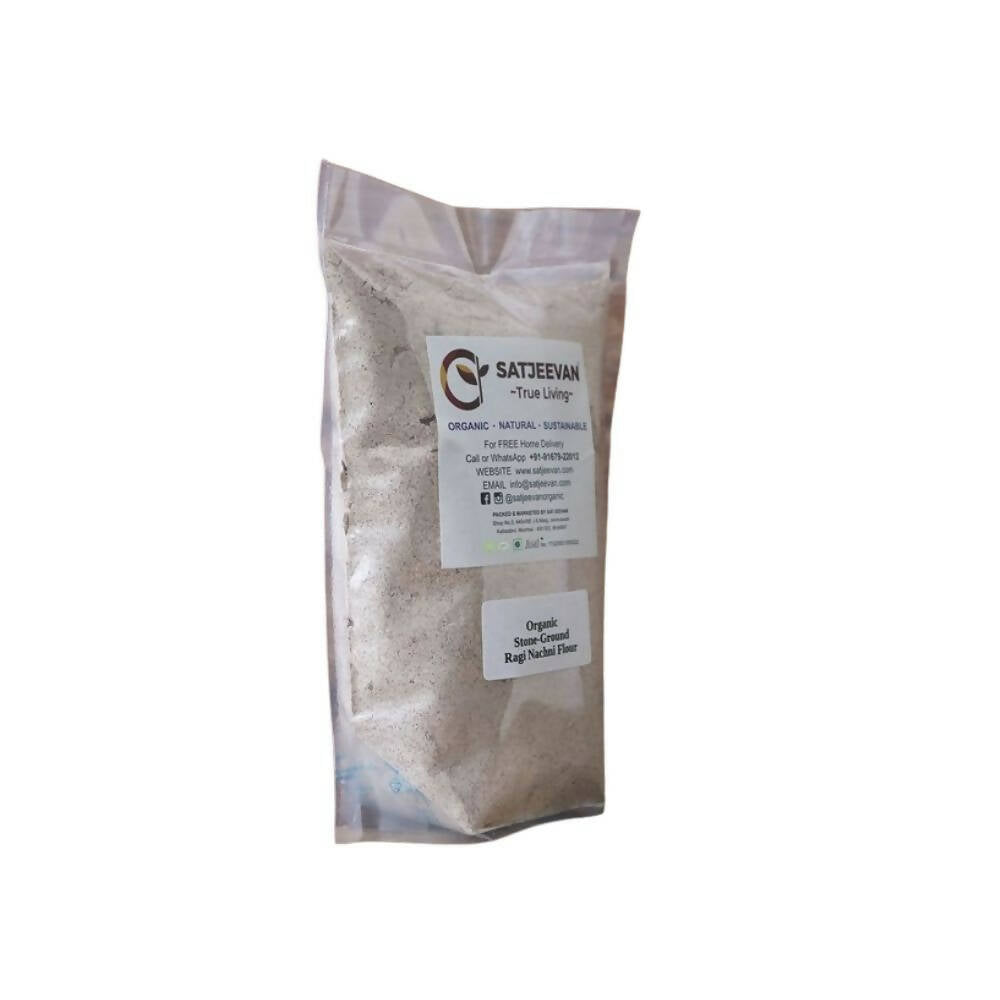 Satjeevan Organic Stone-Ground Ragi Flour - Distacart