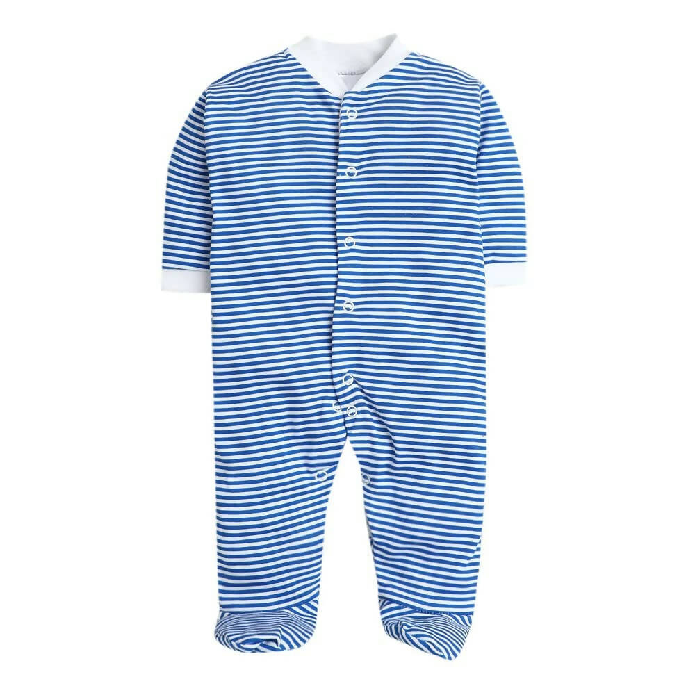 Daddy - G Rompers/Sleepsuits/Jumpsuit /Night Suits for New Born Babies - Royal Blue - Distacart