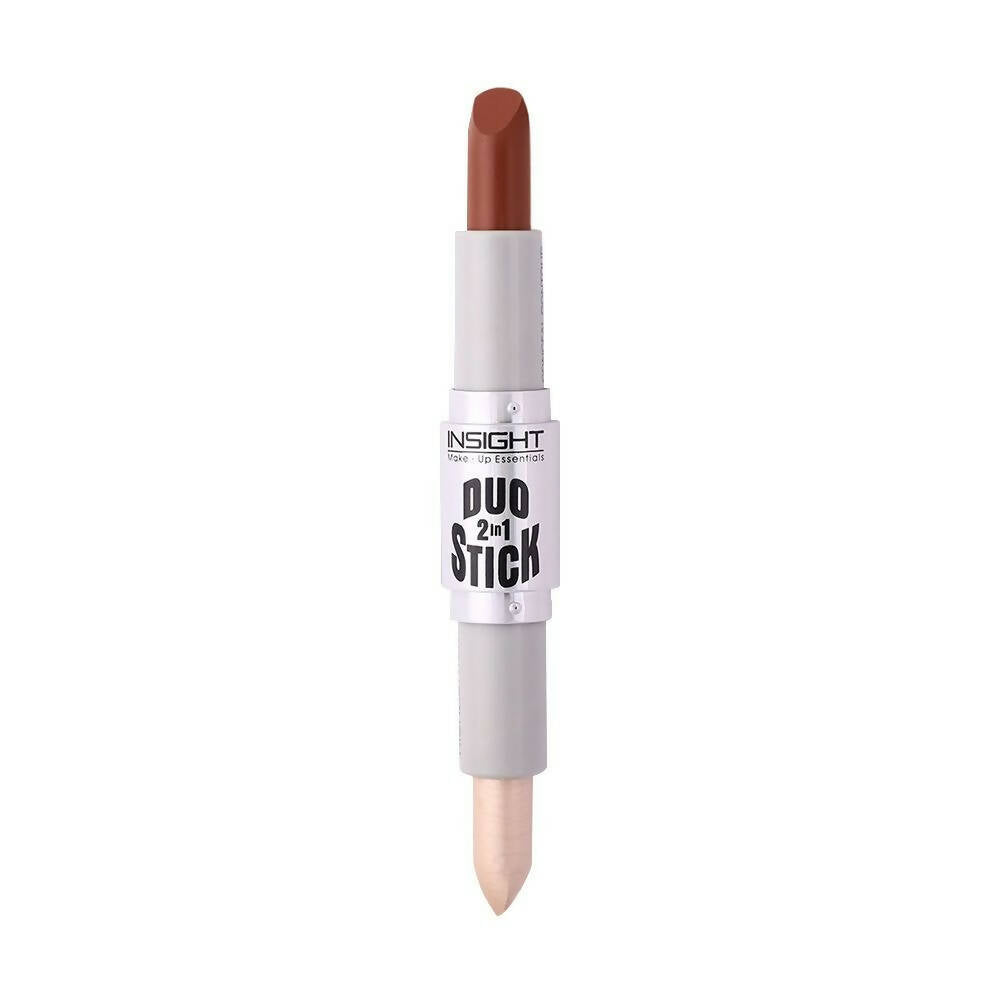 Insight Cosmetics Duo Stick Contour + Highlighter - 01 Caramel - Distacart
