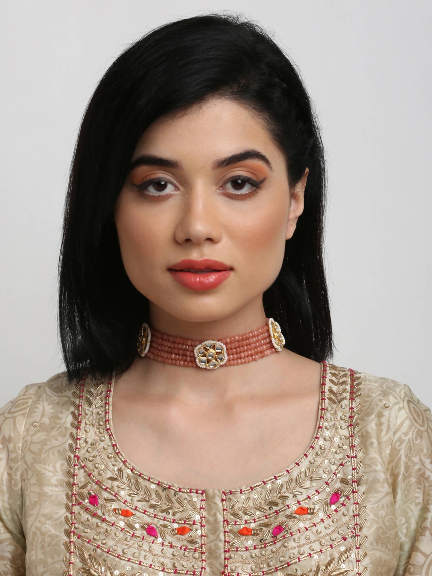 Kundan Choker - Ruby Raang - Distacart