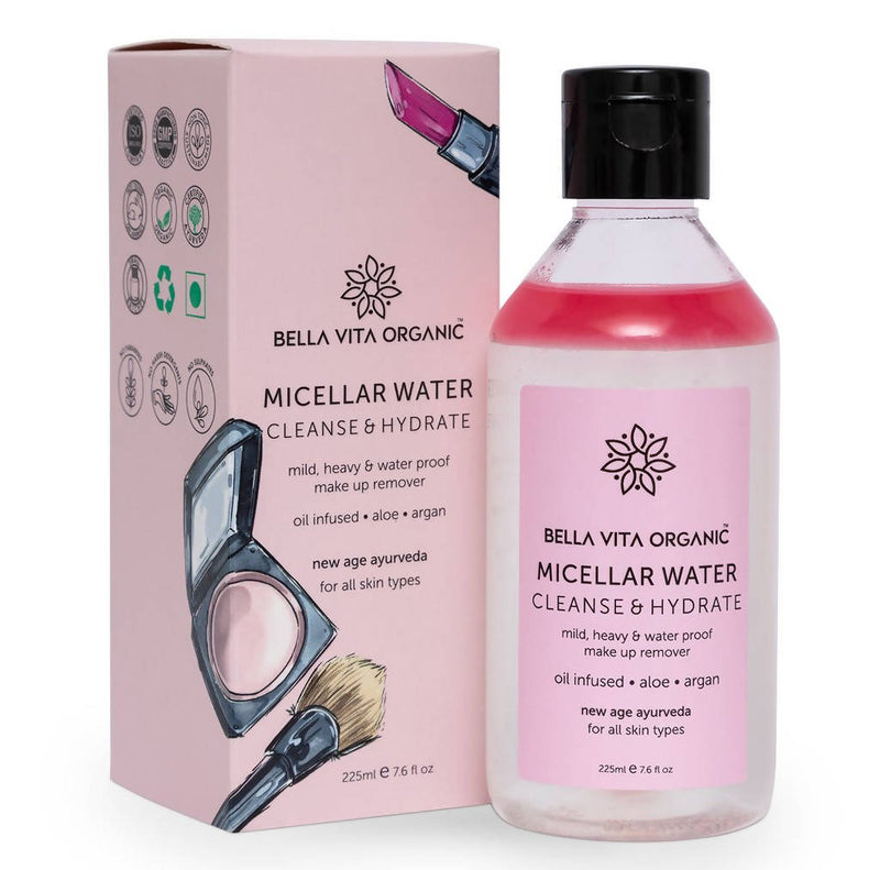 Bella Vita Organic Micellar Water Cleanse &amp; Hydrate - Distacart