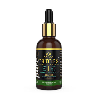 Tamas Pure Ayurveda 100% Natural Teatree Essential Oil - Distacart