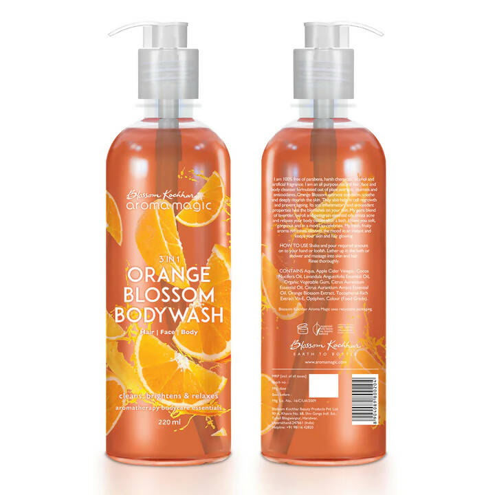 Blossom Kochhar Aroma Magic 3In1 Orange Blossom Bodywash - Distacart