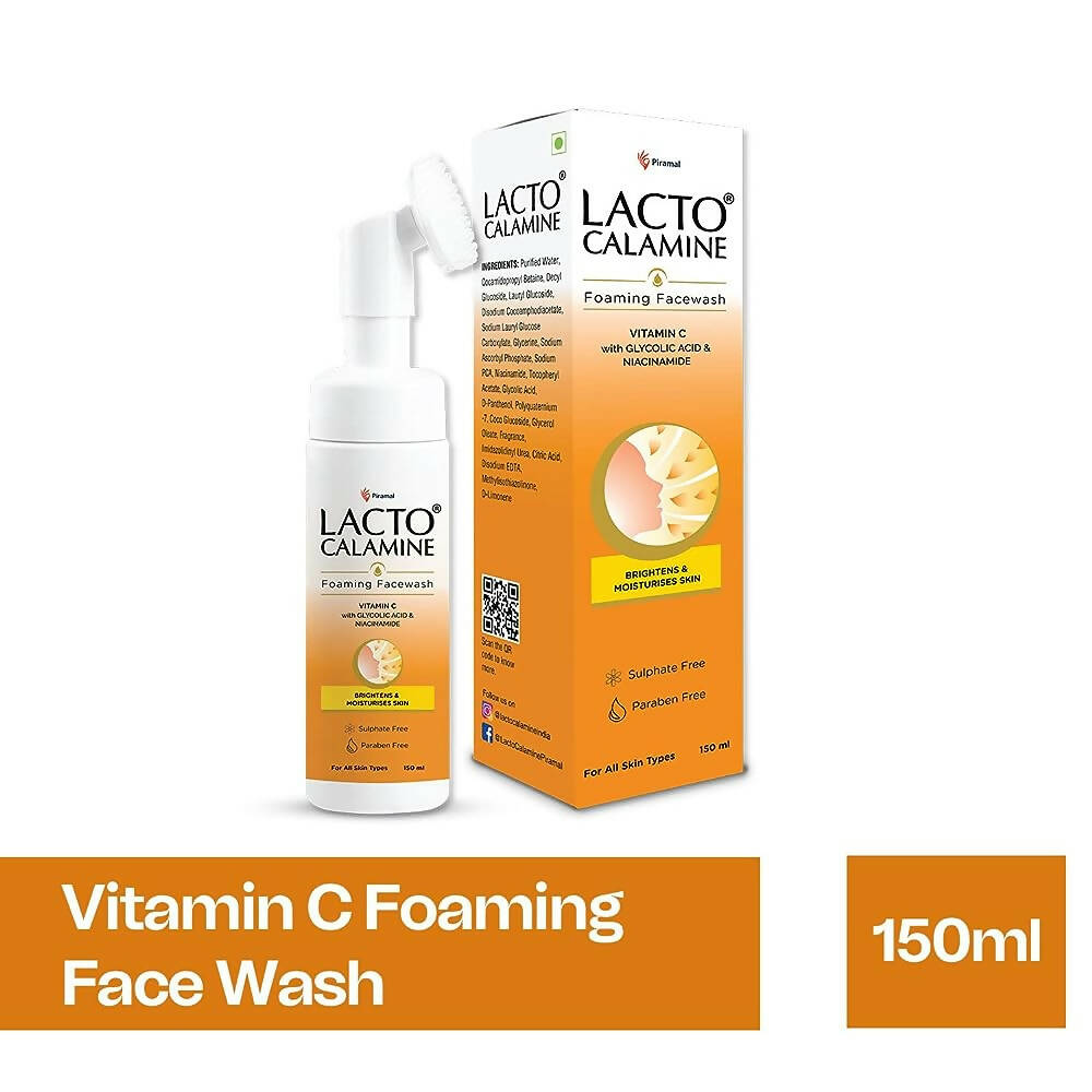 Lacto Calamine Vitamin C Foaming Face Wash - Distacart