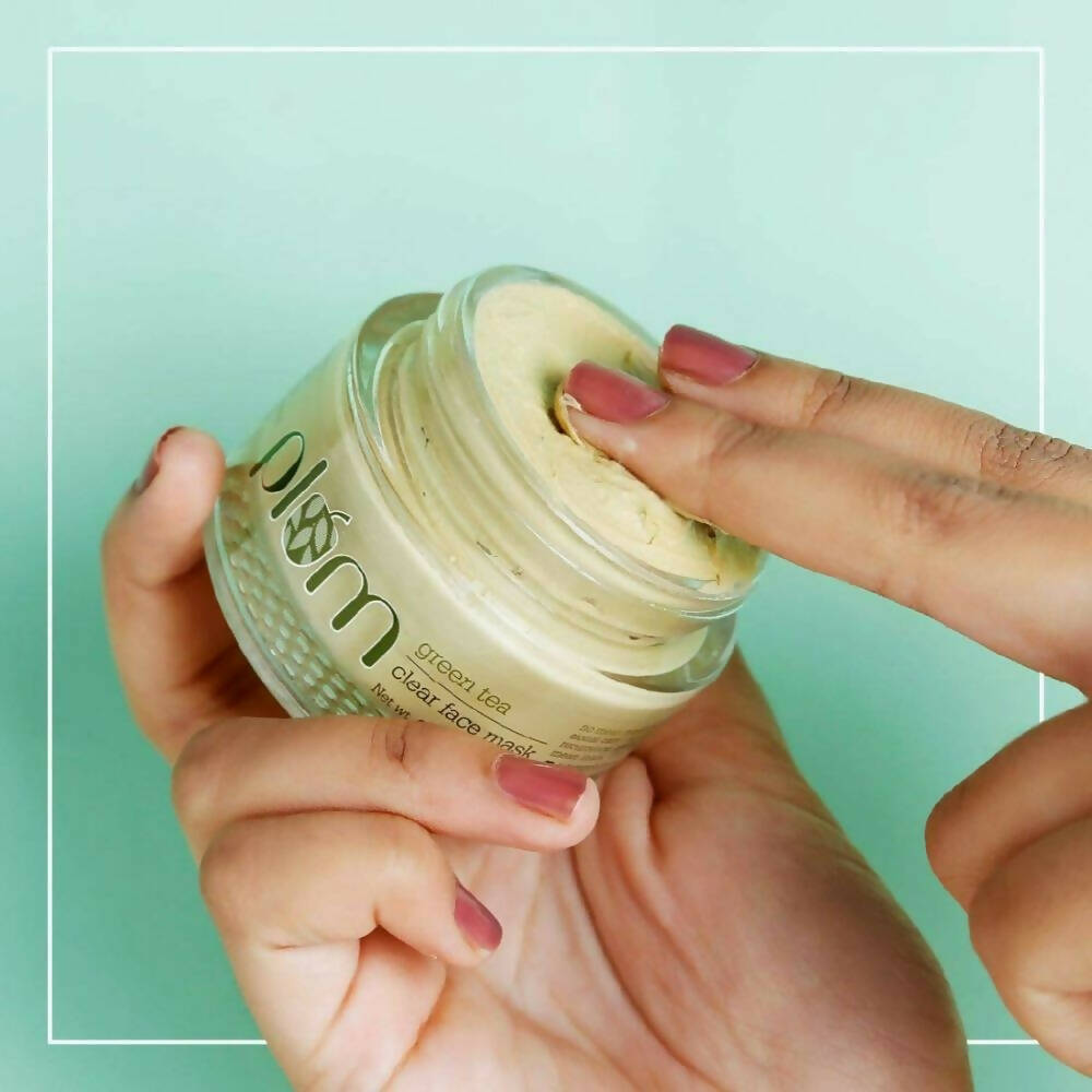 Plum Green Tea Clear Face Mask - Distacart