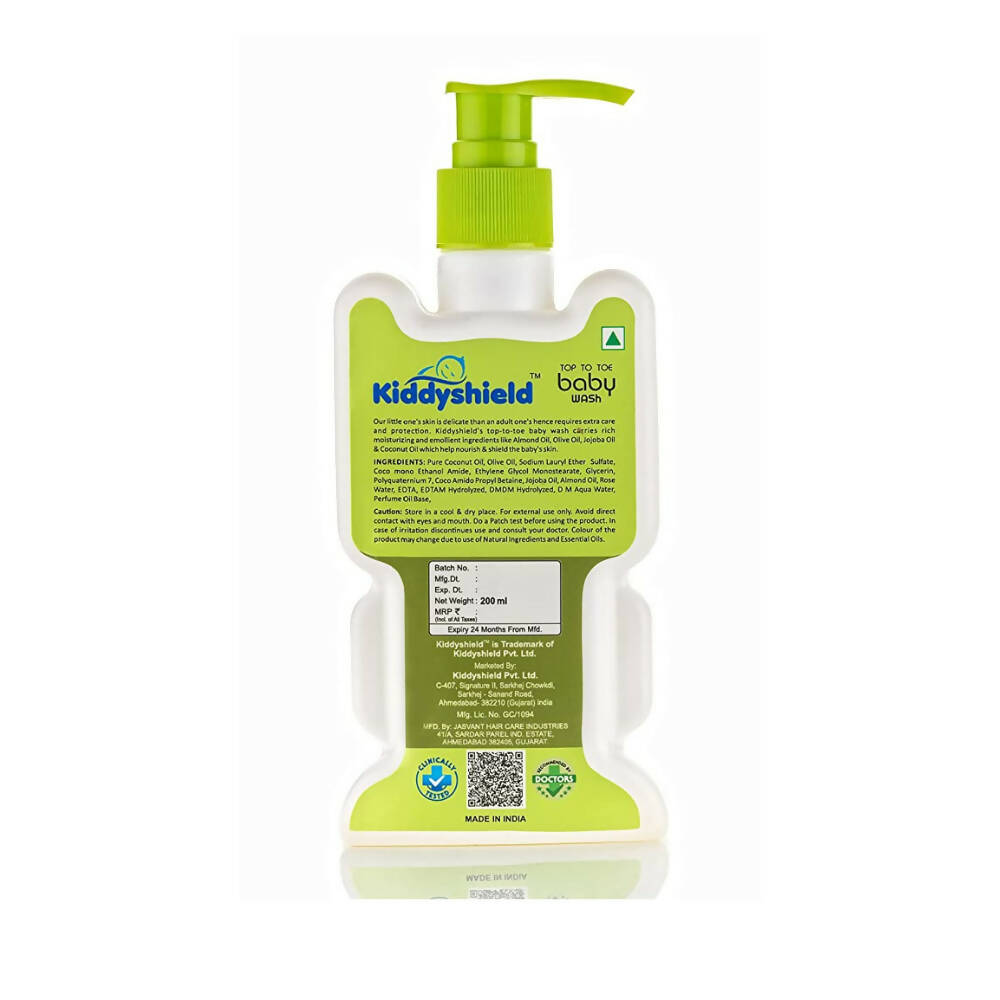 Kiddyshield Top To Toe Baby Wash - Distacart