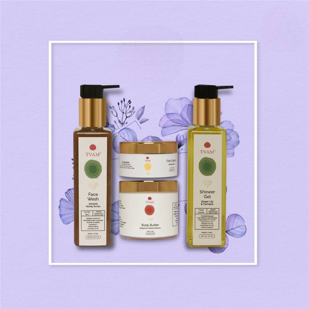 Tvam Weekly Luxury Bathing Ritual (Dry Skin) - Distacart