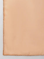 Thumbnail for Janasya Peach-Coloured Flared Sleeves Georgette Anarkali Kurta - Distacart