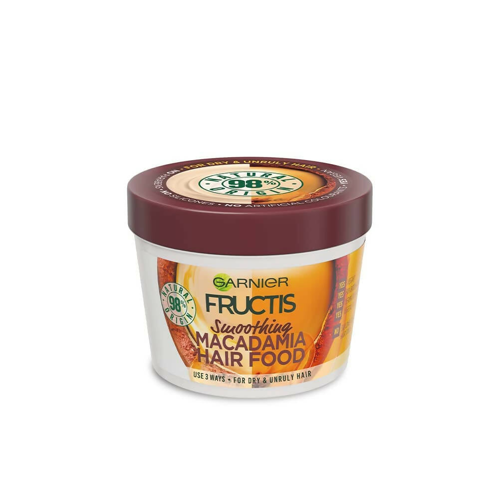Garnier Fructis Smoothing Macadamia Hair Food (Mask) - Distacart