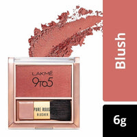 Thumbnail for Lakme 9 To 5 Pure Rouge Blusher - Peach Affair - Distacart