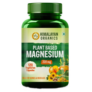 Himalayan Organics Plant-Based Magnesium 220 mg Capsules
