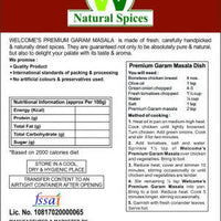 Thumbnail for Welcome’s Natural Spices Premium Garam Masala Powder - Distacart