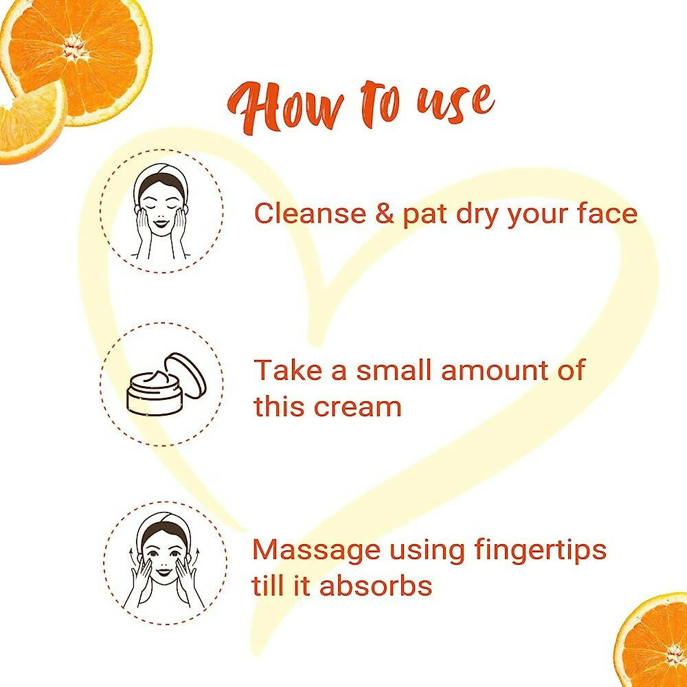 NutriGlow Advanced Organics Vitamin C Skin lightening Day Cream - Distacart