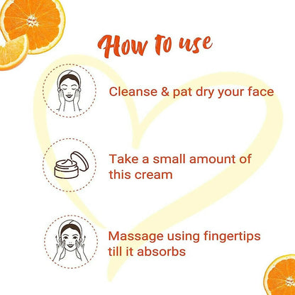 NutriGlow Advanced Organics Vitamin C Skin lightening Day Cream - Distacart