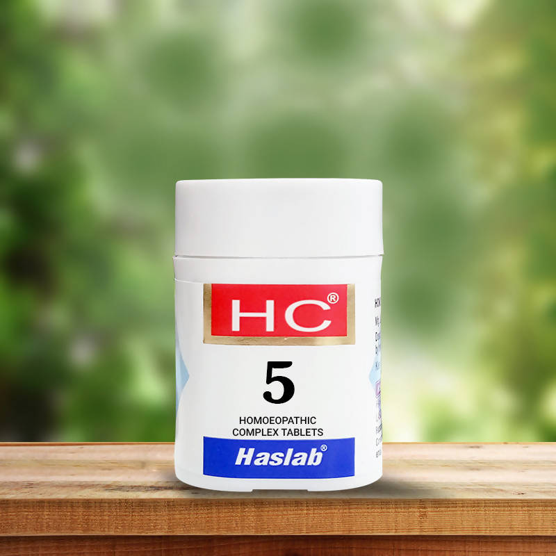 Haslab Homeopathy HC 5 Baptisia Complex Tablet