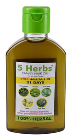 Thumbnail for Anwita Herbal 5 Herbs Family Hair Oil