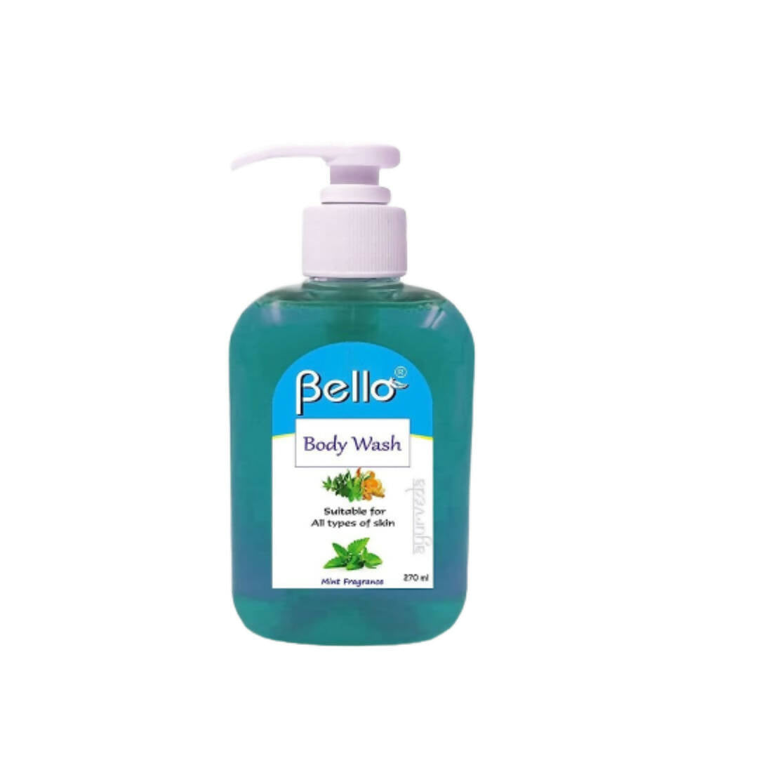 Bello Herbals Pure & Gentle Body Wash Mint Fragrance - Distacart
