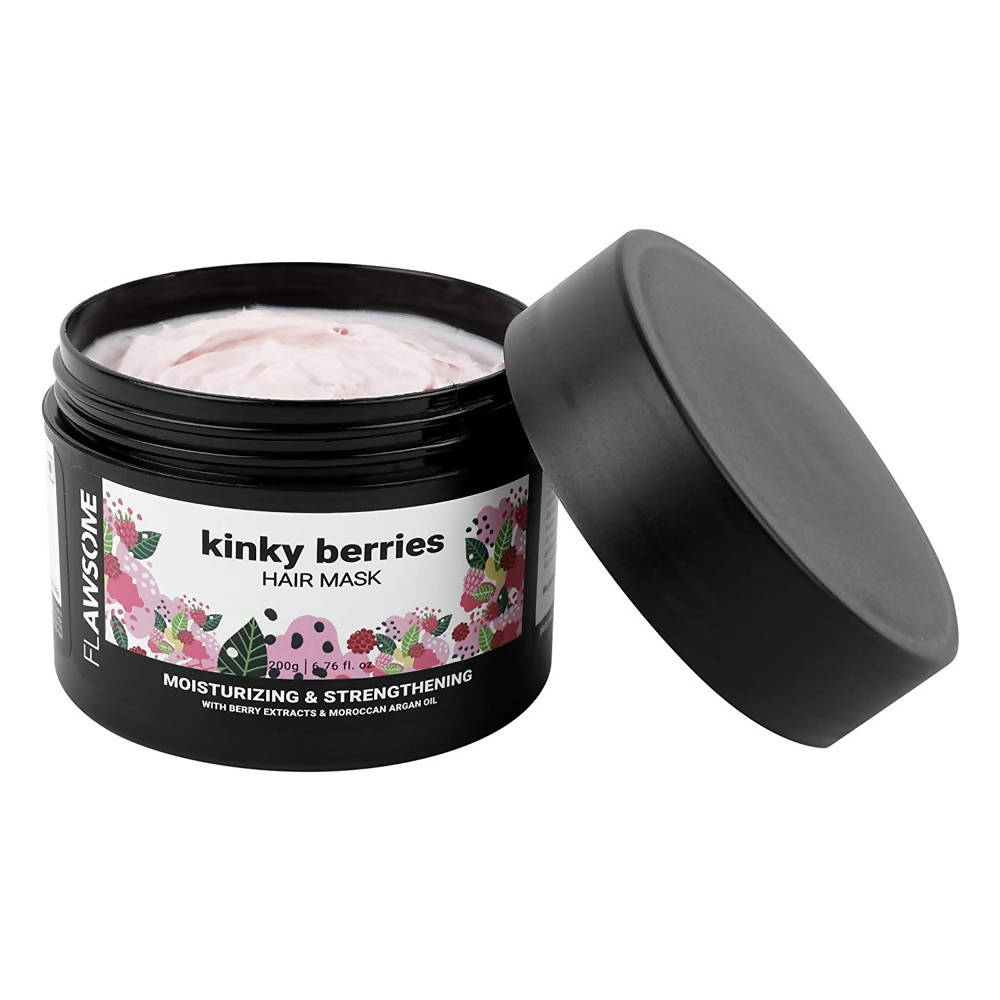 Flawsome Kinky Berries Moisturizing & Strengthening Hair Mask