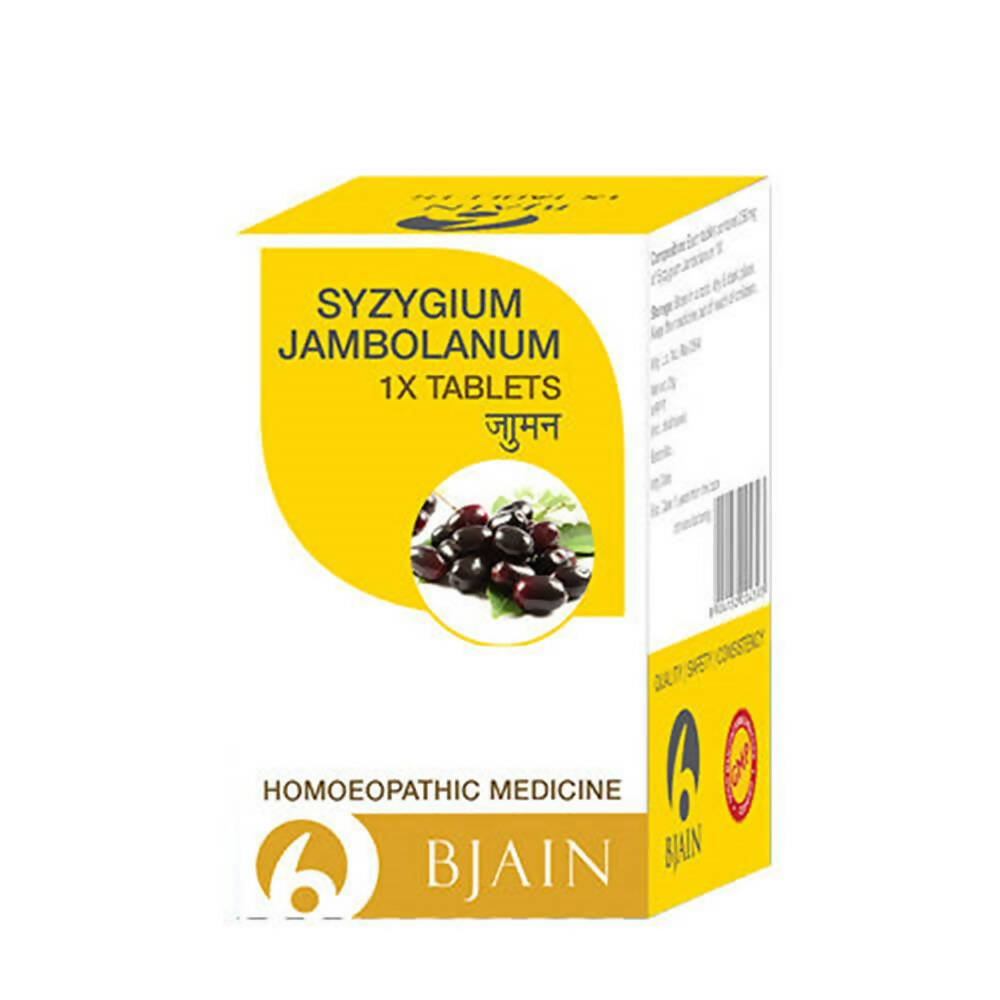 Bjain Homeopathy Syzygium Jambolanum Tablets - Distacart