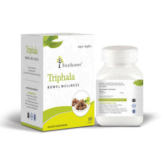 Four Seasons Triphala Bowel Wellness Tablet - Distacart