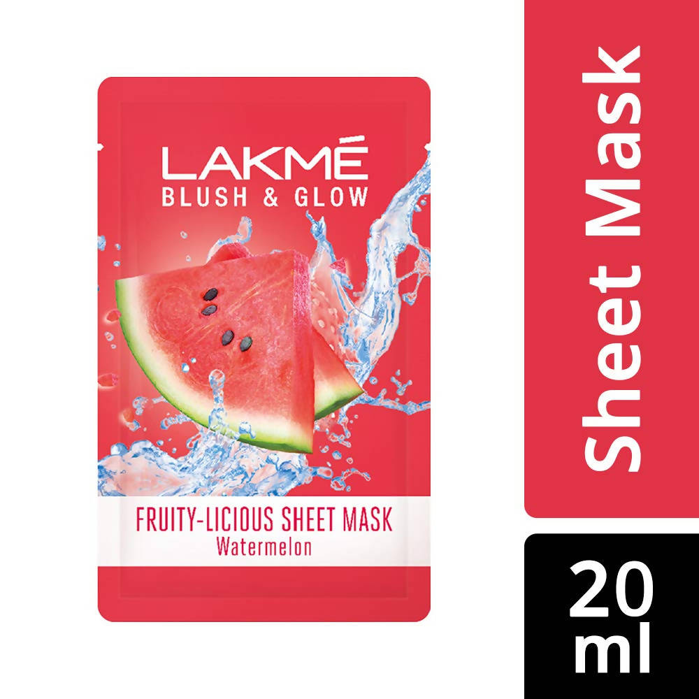 Lakme Blush And Glow Watermelon Sheet Mask 20ml