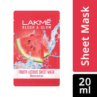 Thumbnail for Lakme Blush And Glow Watermelon Sheet Mask 20ml