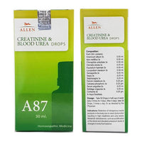 Thumbnail for Allen Homeopathy A87 Creatinine & Blood Urea Drops - Distacart