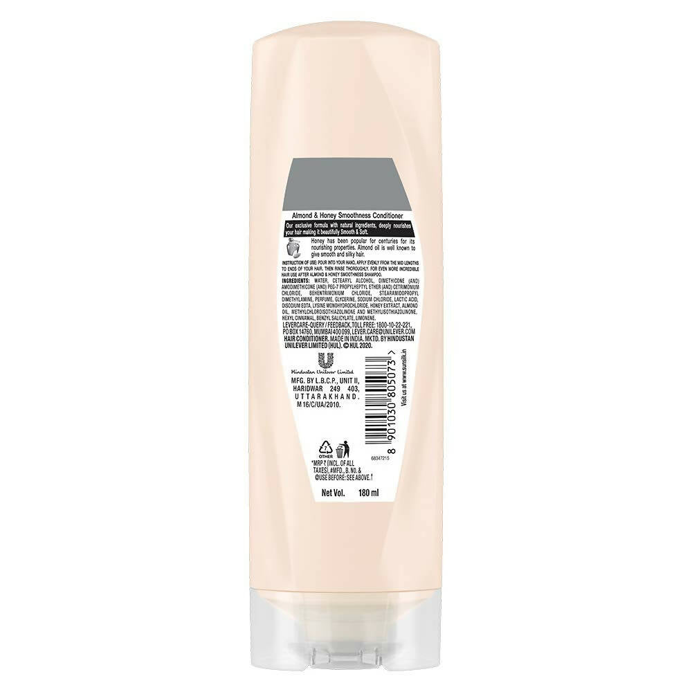 Sunsilk Almond & Honey Smoothness Conditioner - Distacart