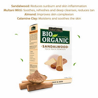 Thumbnail for Indus Valley Bio Organic Sandalwood Face Pack Powder - Distacart