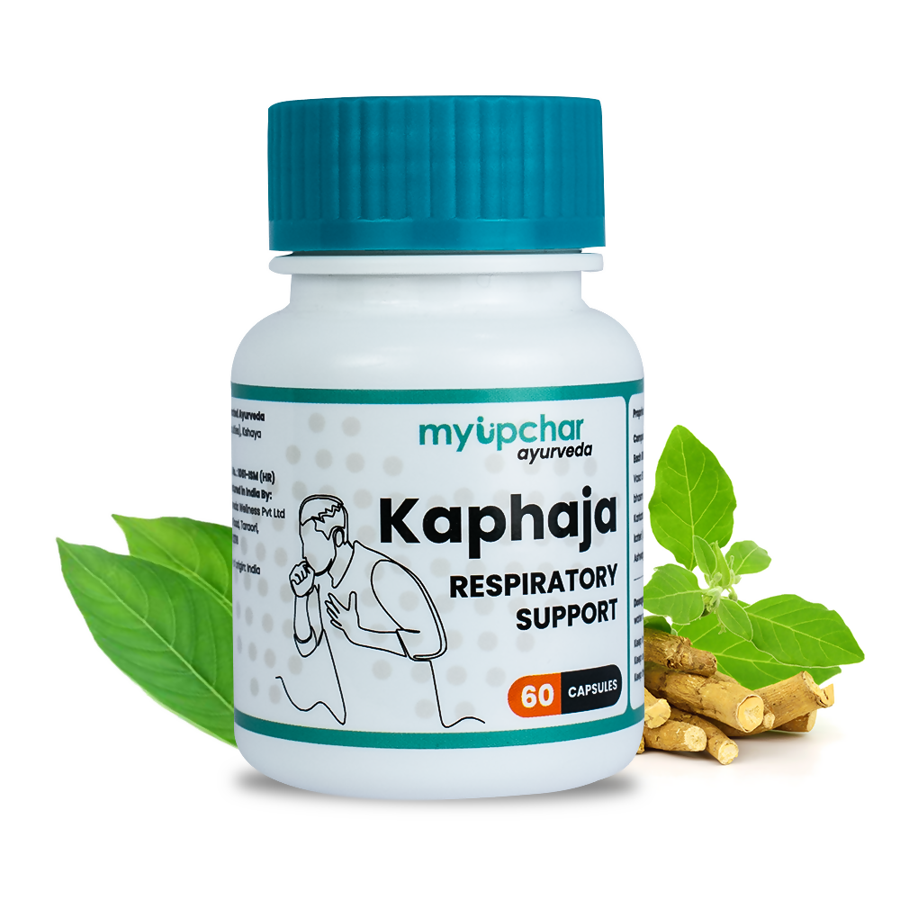 myUpchar Ayurveda Kaphaja Respiratory Support Capsules - Distacart