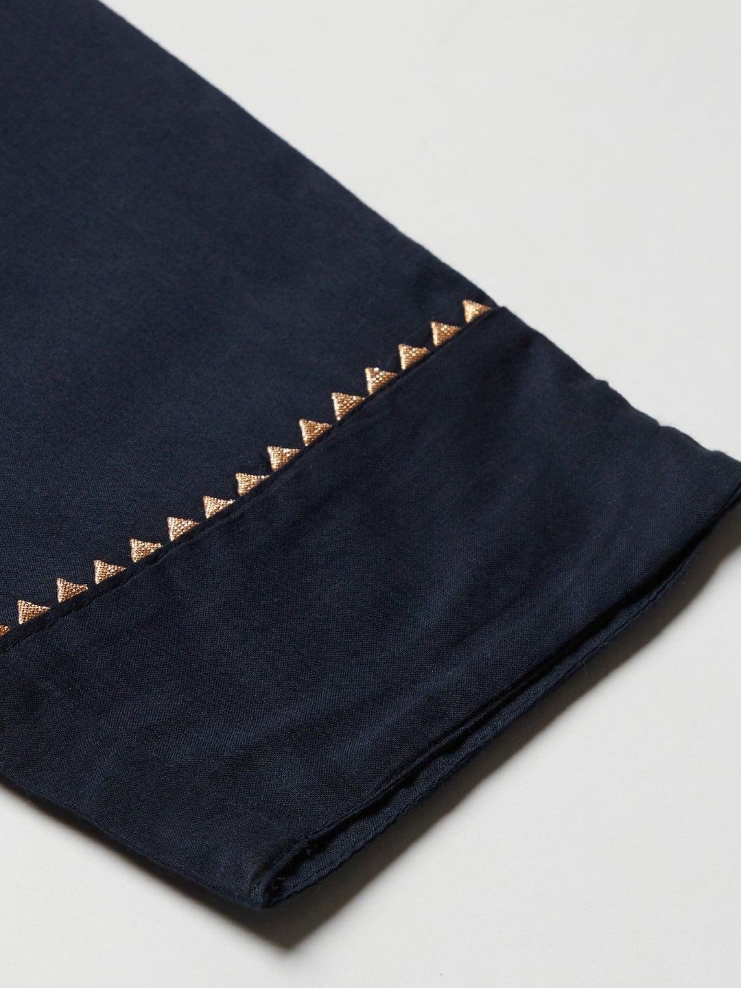 Wahe-NOOR Women's Blue Solid Straight Rayon Kurta Pant Set With Dupatta - Distacart
