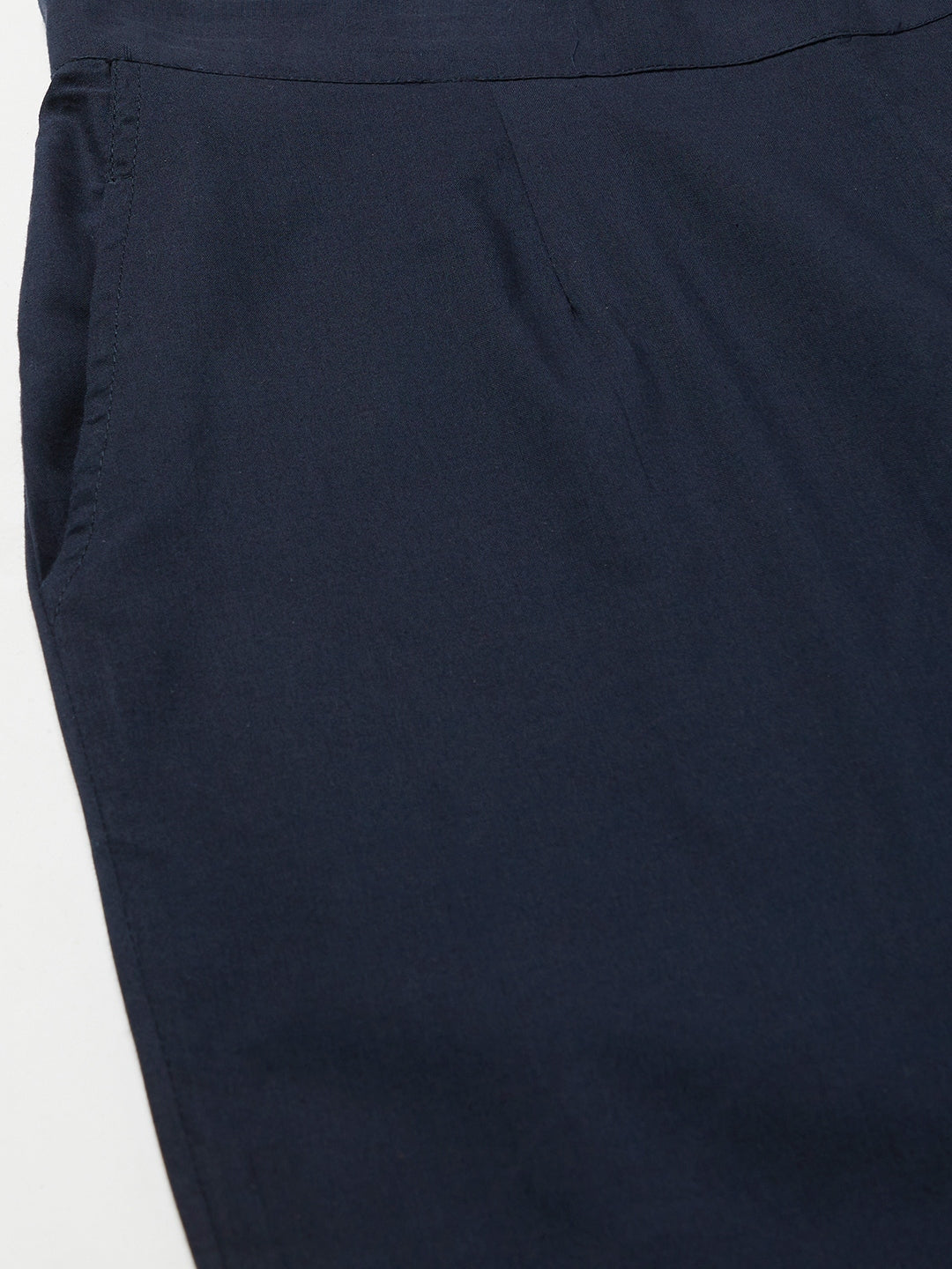 Wahe-NOOR Women's Blue Solid Straight Rayon Kurta Pant Set With Dupatta - Distacart