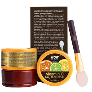 Wow Skin Science Vitamin C Glow Clay Face Mask