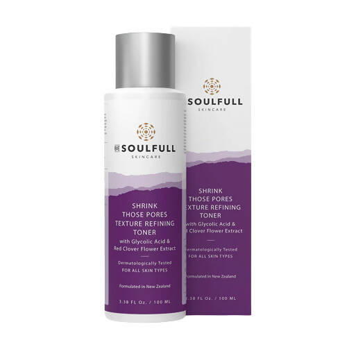 Be Soulfull Shrink Those Pores Texture Refining Toner - Distacart
