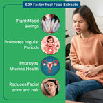 Thumbnail for Laurik PCOD Balance Tablets With Vitamin D2, Folate And Inositol For Women Health - Distacart