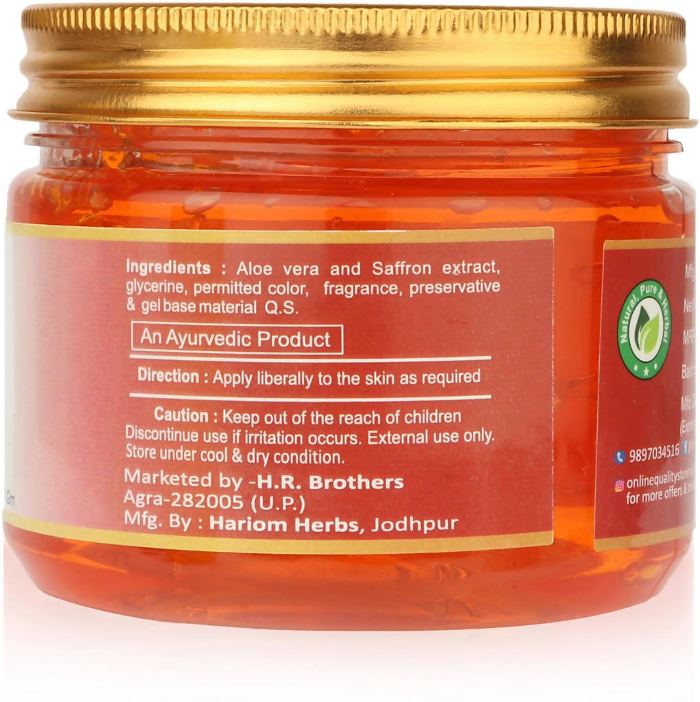 Online Quality Store Natural Saffron Gel - Distacart