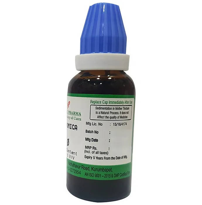 Hering Pharma Nux Vomica Mother Tincture Q - Distacart