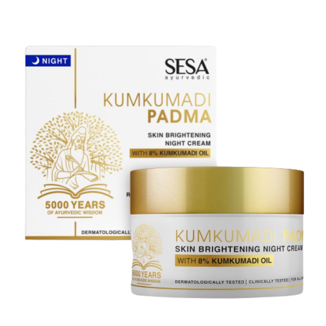 Sesa Ayurvedic Kumkumadi Padma Night Cream - Distacart