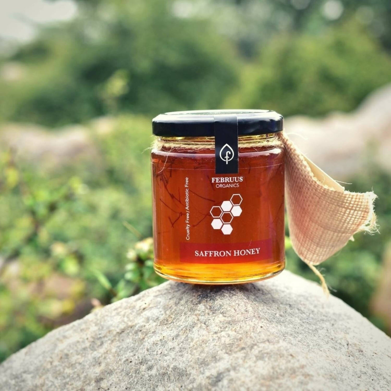 Februus Organics Pure Natural Saffron Honey - Distacart