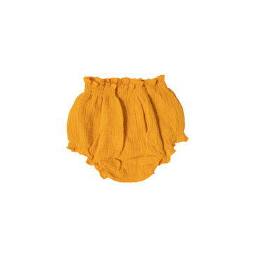 Sunshine Baby Cute Organic Muslin Cotton Bloomers For Babies - Yellow - Distacart